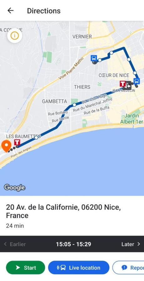 Magnifique Appartement 60M2 ,3 Pieces , Equipee,Tres Lumineux, 2 Minutes A Pied De La Plage Nice Exterior photo